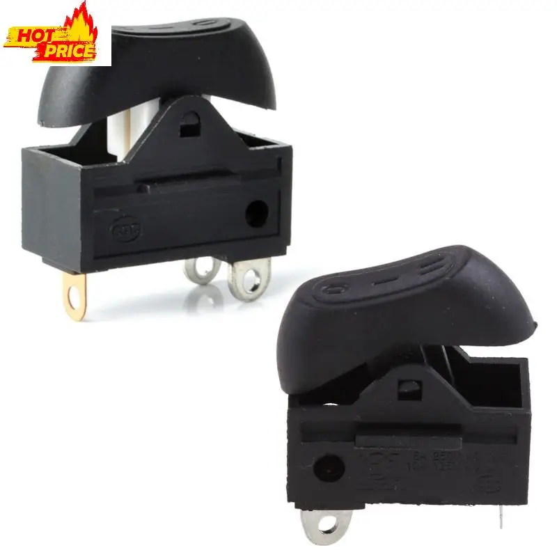 Junho 2025 Cabelo cabelo elétrico Rocker Switch Secador cabelo Partes 3 pinos Red Black Red