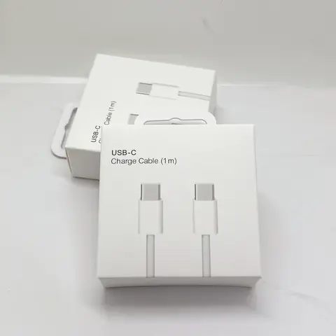 Cavo USB-C originale per Apple iPhone 15 Pro Max PD 60W ricarica rapida per Huawei Xiaomi Samsung tipo C accessori per cavi per tessitura