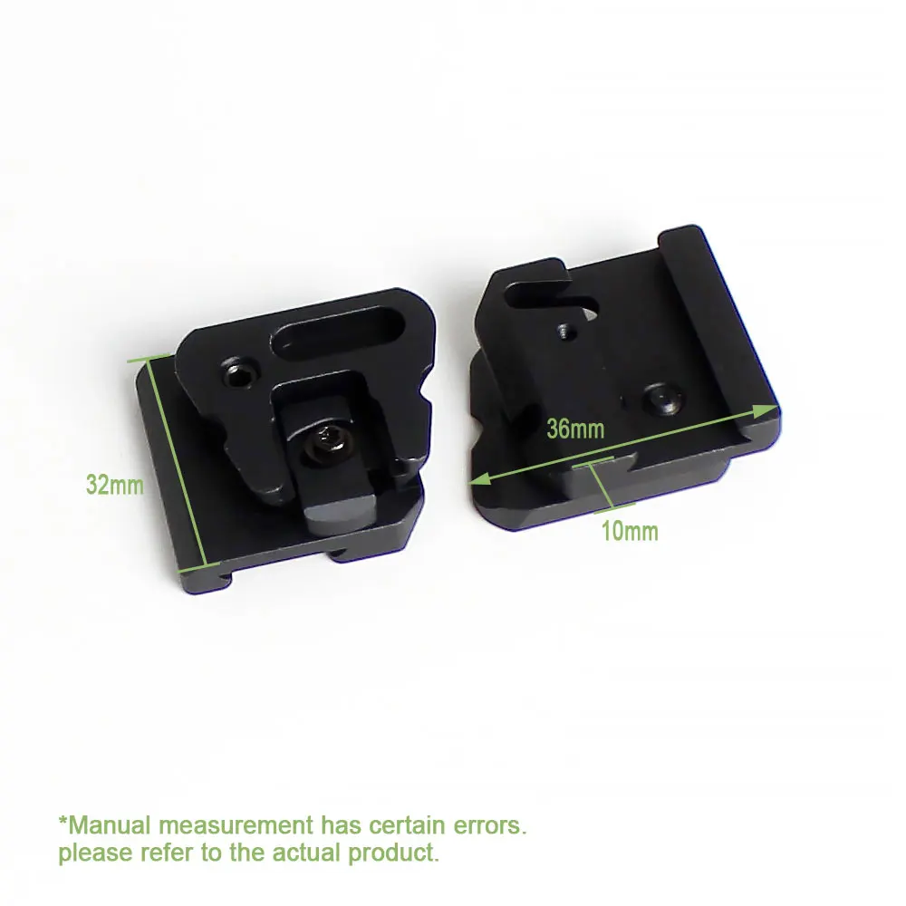 SOTAC Taktische Neue Universal RQE Dual Brücken NVG Mount PVS-14 Nachtsicht Brücke Montieren Schwalbenschwanz Umwandlung Adapter Tacti – Detail 10
