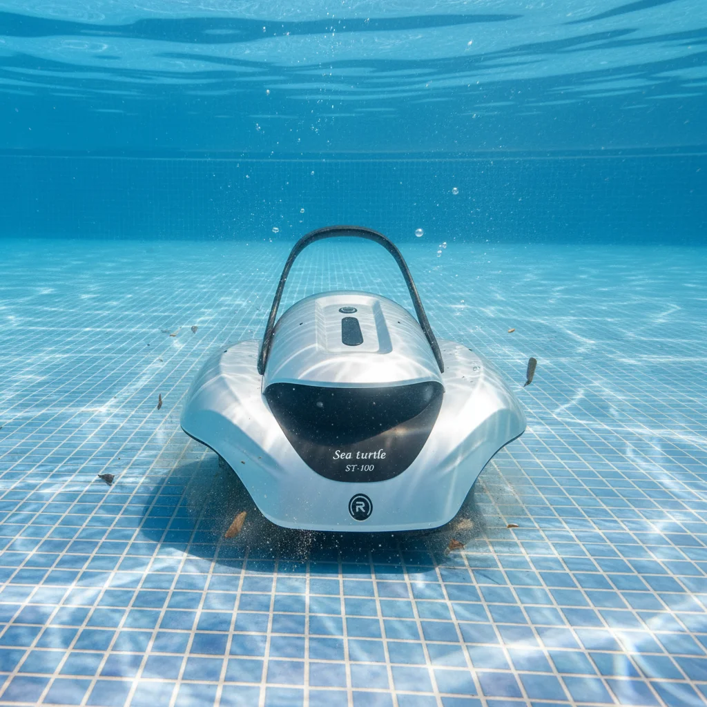 Cordless Smart Pool Cleaning Robot Lightweight Swimming Pool Automatic Vacuum Cleaner Small Wireless Intelligent Pool Cleaner