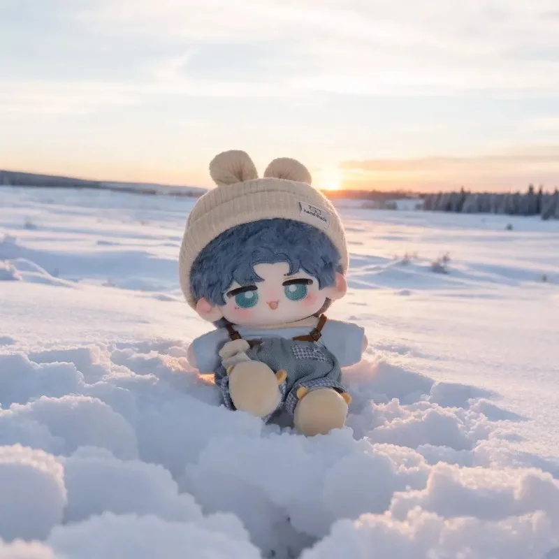 Stuffed 20CM Identity V Naib Subedar Cosplay Plush Cotton Doll for Kids Mercenary Body Dress Up Clothes Plush Toys Plushie Gifts