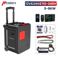 Hcalory HC-A04 12V 5-8KW Simple and Lightweight Pull-Rod Suitcase with Bottom Trolley Air Parking Heater