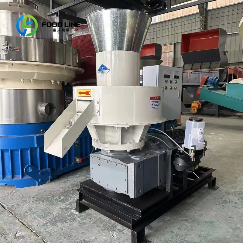 Custom bio‑mass pellet pressing machine organic manure granulating apparatus for agricultural waste fertilizer particle factory