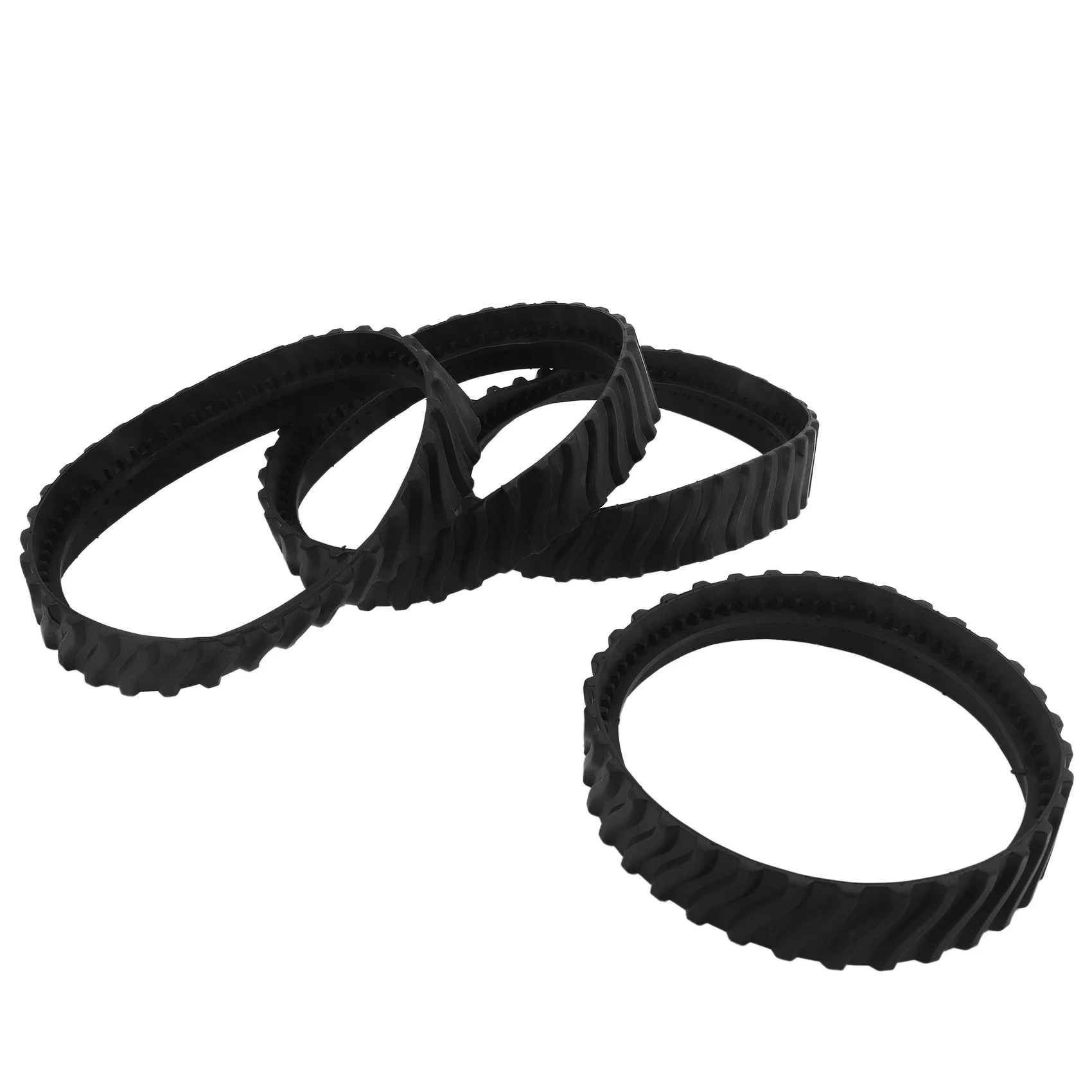 4Pcs Exact Track Replacement In-Ground Pool Cleaner Heavy Duty Rubber Track for Zodiac MX8 Elite MX6 Elite MX8 Mx6