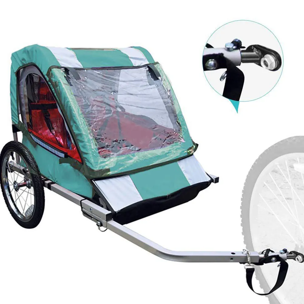 

Bicycle Connector Bike Trailer Coupler Attachment Coupler Adapter Rear Rack Accessory Stable Compatible Bike Trailer Part
