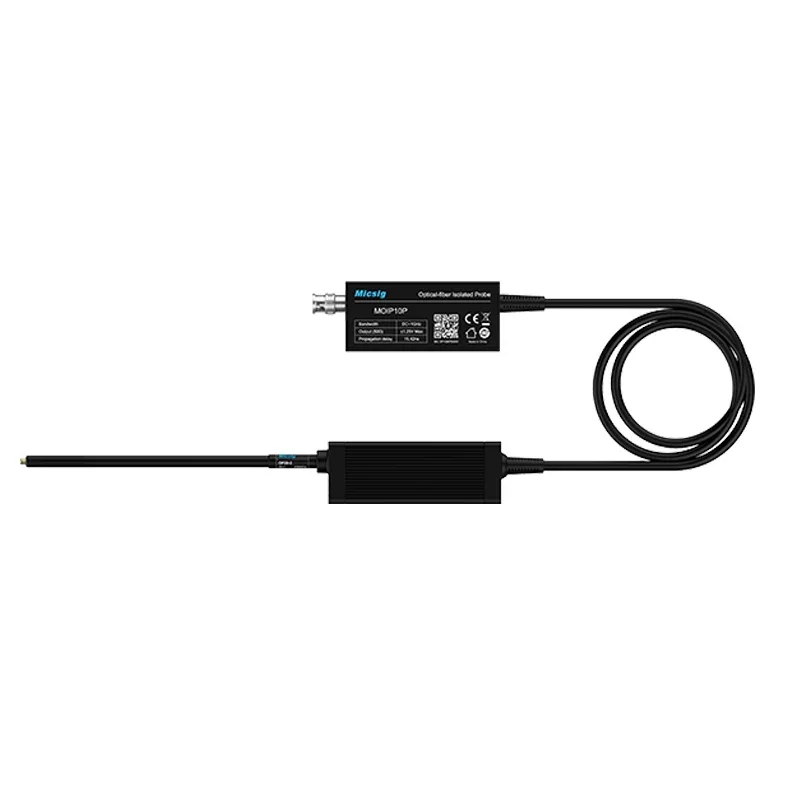 Micsig SigOFIT Optical-Fiber Isolated Oscilloscope Probe 100MHz Bandwidth 1X-1000X High Voltage Optically Isolated Probe MOIP01P
