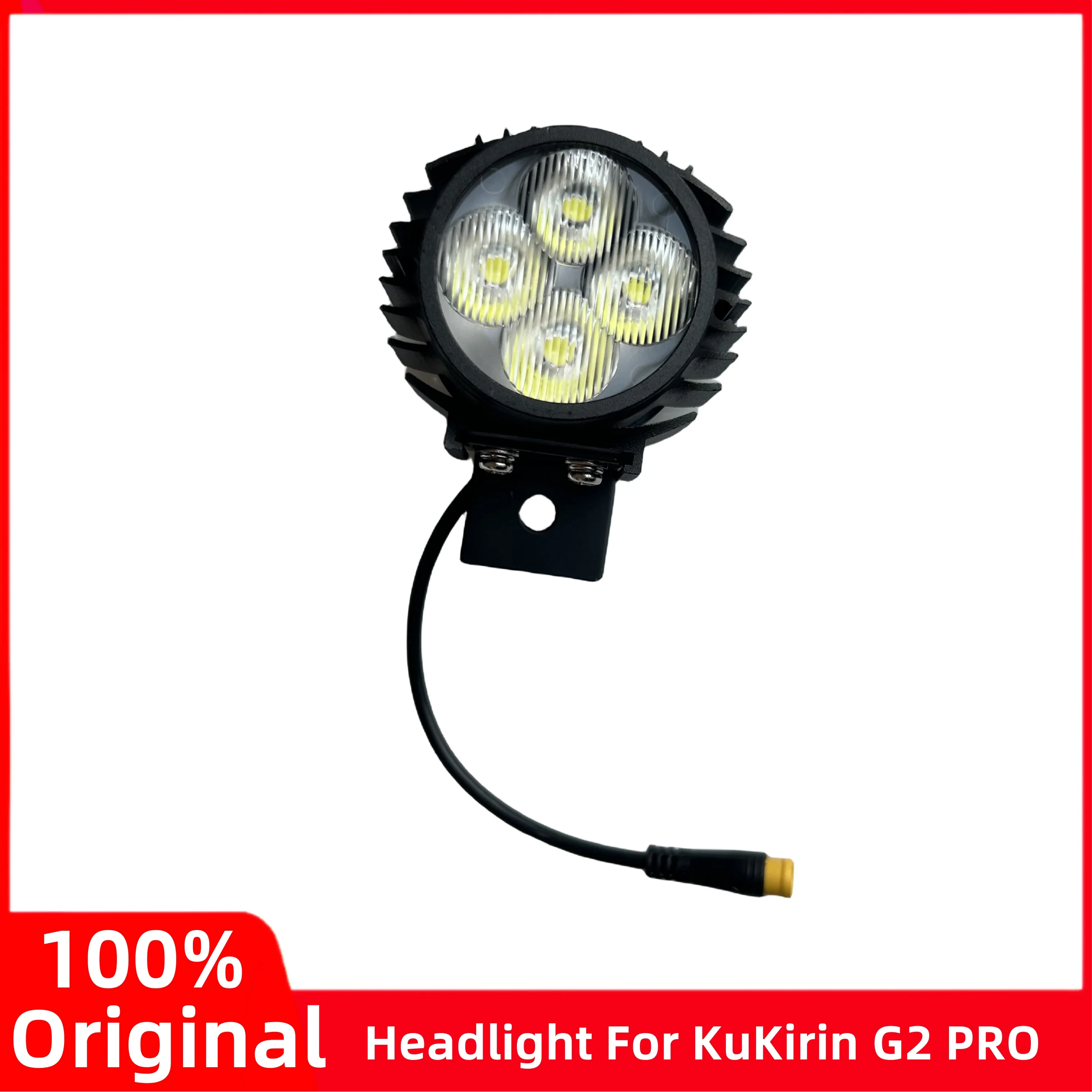 Headlight For Kugoo Kukirin G2 PRO/Max G2 Master Electric Scooter Handlebar Lamp Head Front LED Light Replacement Accessories