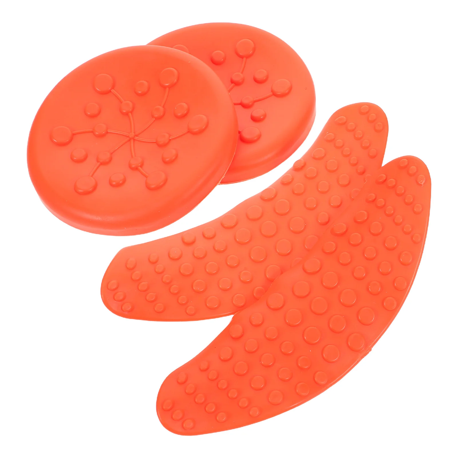 

4Pcs Silicone Shampoo Bowl Neck Pillow - Comfortable Head Spa Basin Cushion for Home Salon Use Sink Bath Tub Neck Rest Support