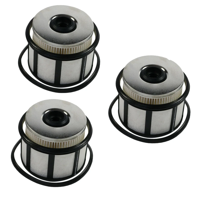 3 Pcs Fuel Filter Kit FD-4596 Fit Accessories For Ford F & E Series 7.3L Powerstroke Diesel F-250 F-350 F-450 F-550 E-350