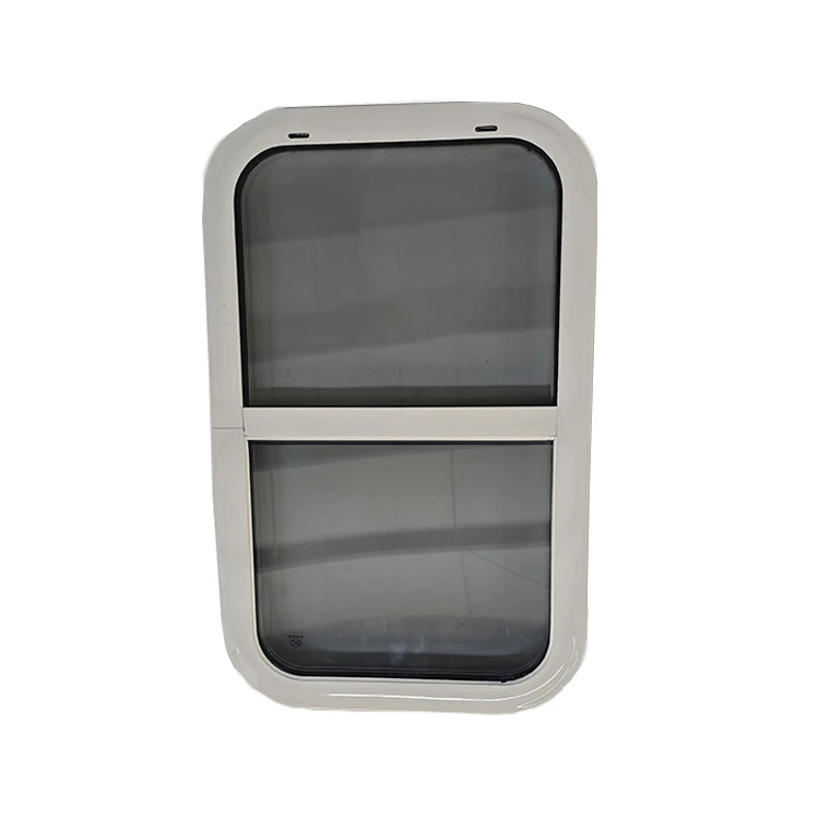 610x350mm Caravans Vertical Sliding Window with Single Tempered Glass Window for Camper Accessories Camper Window Custom Sizes