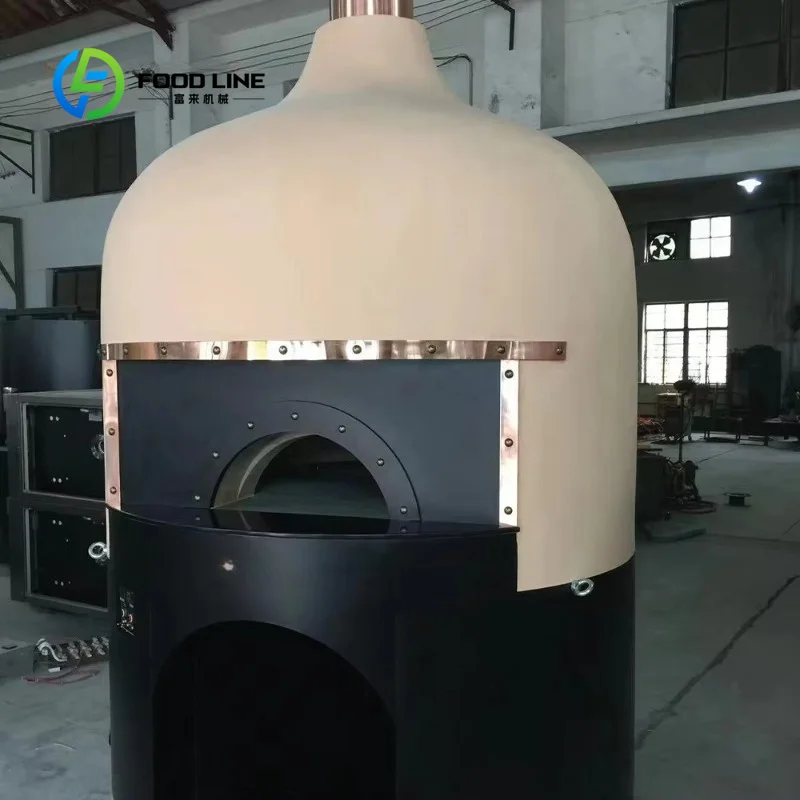Large Concrete Wood Fired Pizza Oven Electric Gas Options Professional Heavy Duty Bakery Restaurant Dessert Shop customized