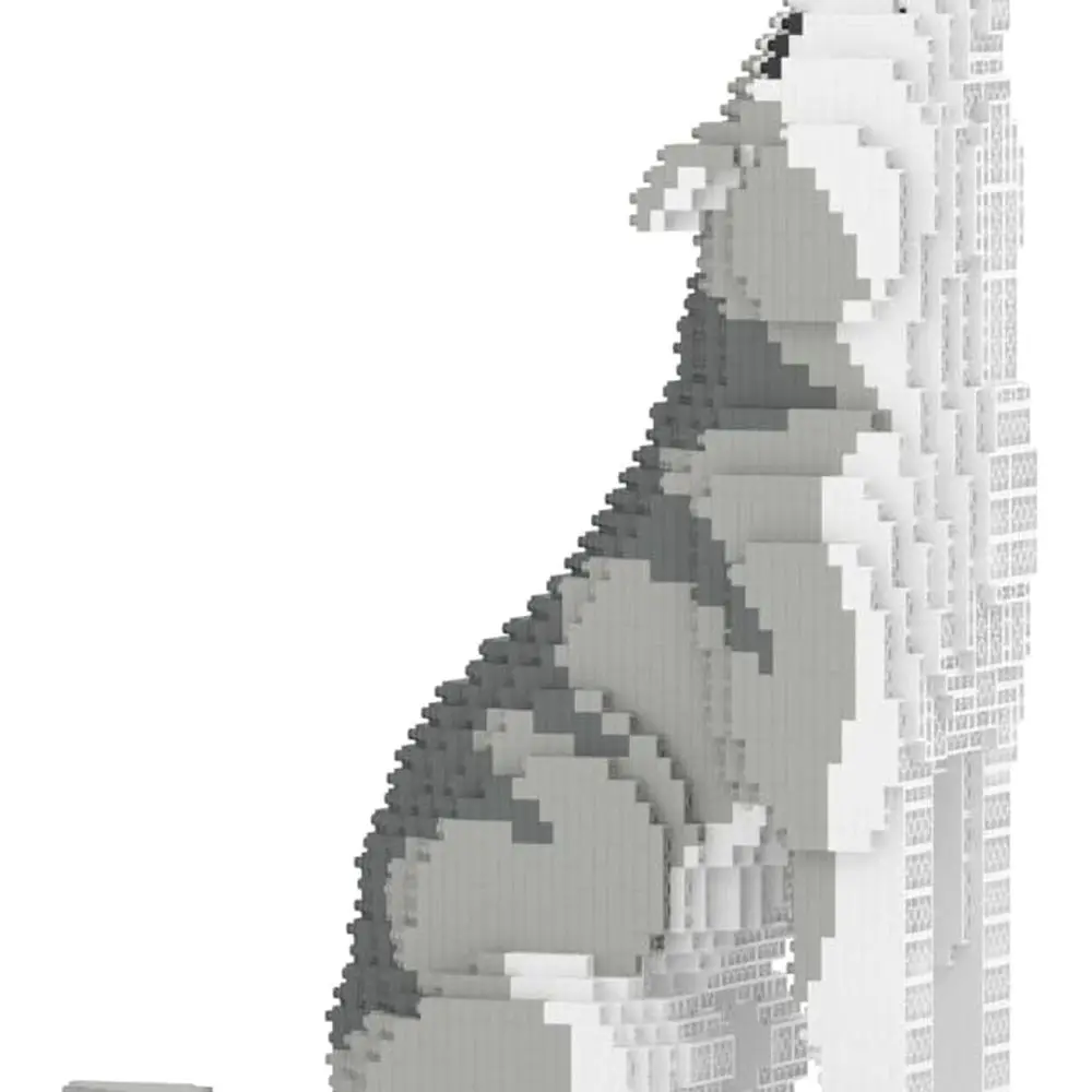 JEKCA Wolf Serie 01S |   Blocchi di plastica a tema della fauna selvatica |   Per 14 anni in su