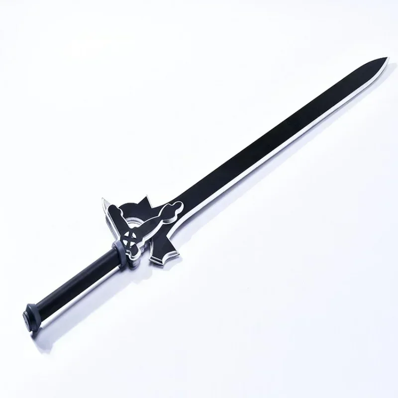 2025 Sword Art Online Weapon 80cm Elucidator Sword Cosplay Props Kirito Anime Ninja Samurai Sword PU Weapon Model Gift Toys