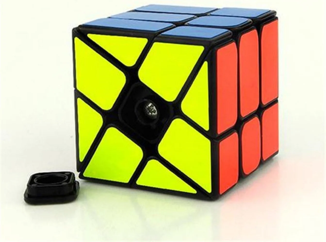 YongJun YJ wiatrak V2 3x3 Cube YJ Wheel Fenghuolun 3x3x3 Twisty Puzzle gładkie kostkowa łamigłówka Puzzle zabawki