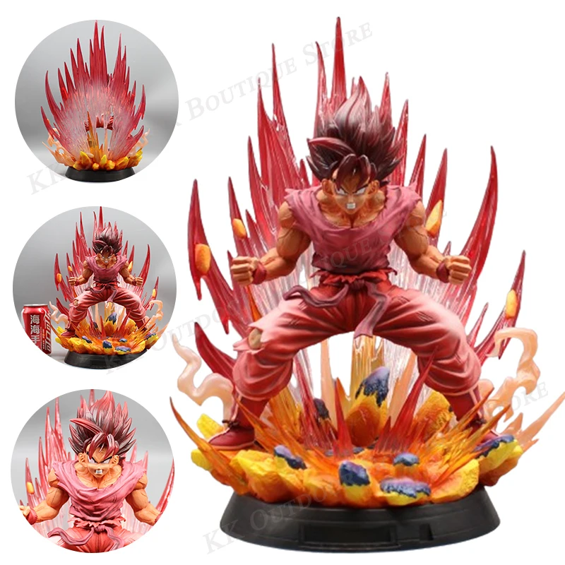 

Dragon Ball Son Goku Action Figure Kaiouken GK CS Figurine Anime Figure Statue Model Doll Ornamen Kids Toy Gift