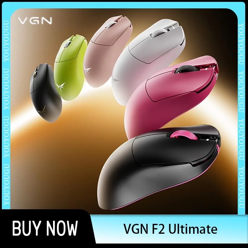 

Проводная беспроводная мышь Vgn Dragonfly F2 Master 8000hz F2 Promax Paw3395/3950 с часами 36k/42k Dpi для игровой мыши Fps Varolant