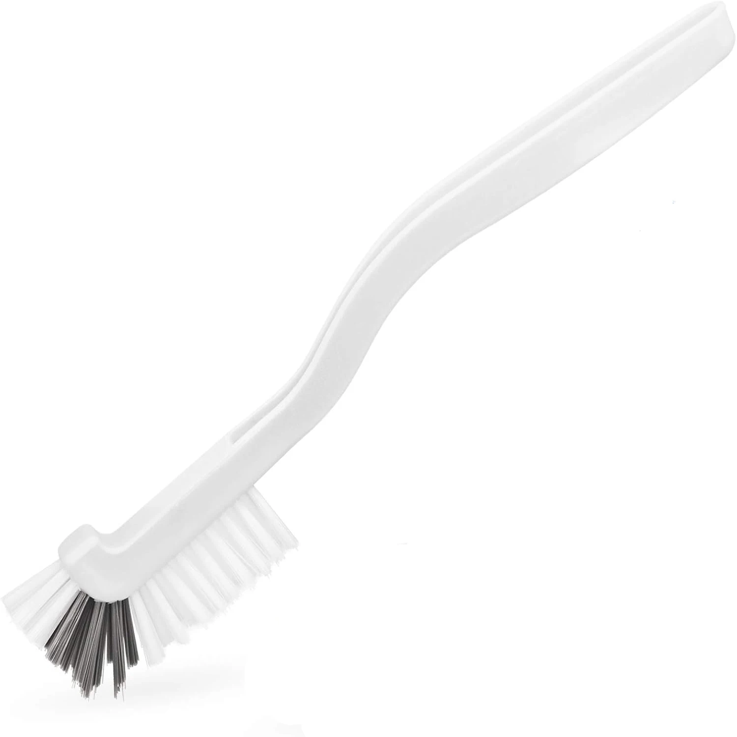 Small Scrub Brushes Kitchen Stiff Bristle Brush with Handle Right Angle Cleaning Brush for Dish Sink Bathroom