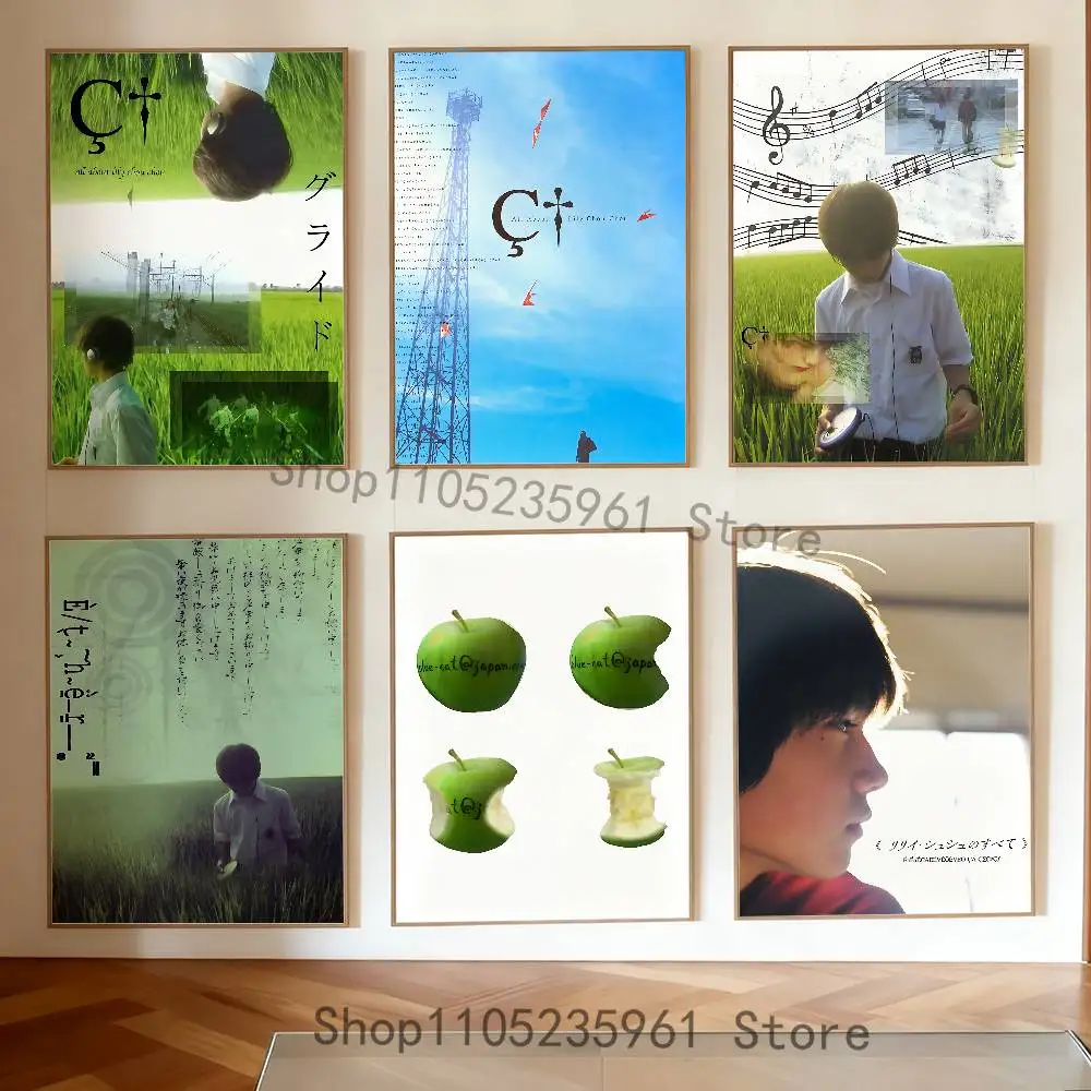 

All A-About L-Lily C-Chou Chou Anime Wall Art Canvas Painting Poster For Living Room Home Decor Decoration Picture