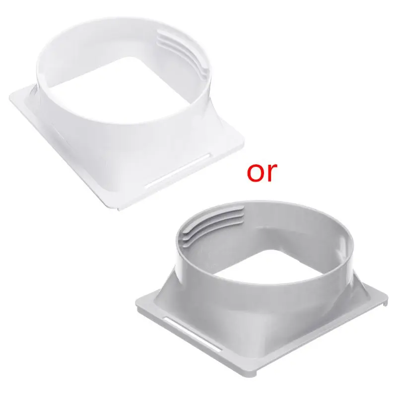 15cm Square Portable Air Conditioning Body Exhaust Duct Interface Pipe Connector