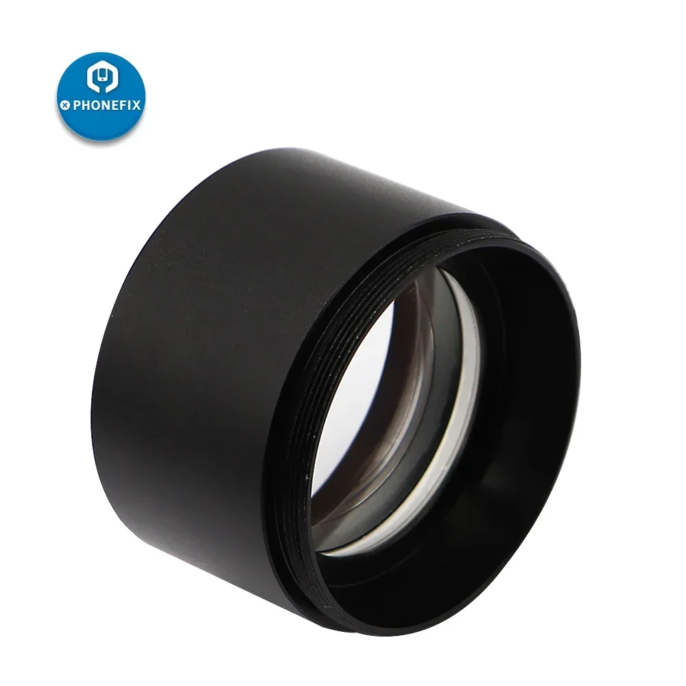 Imagem -03 - Trinocular Estéreo Zoom Microscópio Câmera de Vidro Objetos Auxiliares Lente para Telefone Chip Pcb Reparação Wd30 Wd165 0.5x 0.7x 1.0x 2.0x