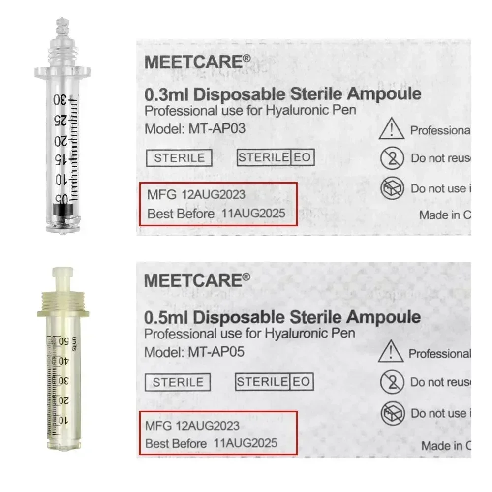 

commercial 0.3/0.5ML Hyaluronic Acid Pen Ampoule Bottle Adjustable Pressure Nebulizer Wrinkle Removal Beauty Consumables Ampoule