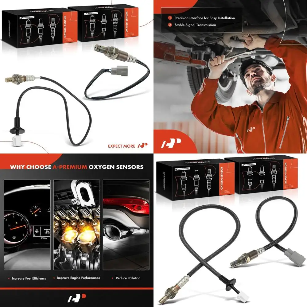 

Датчик кислорода O2, совместимый с Toyota Corolla 2009-2010, Matrix 2009-2010 и Pontiac Vibe 2009-2010, 1.8L, Upstream и Downstr