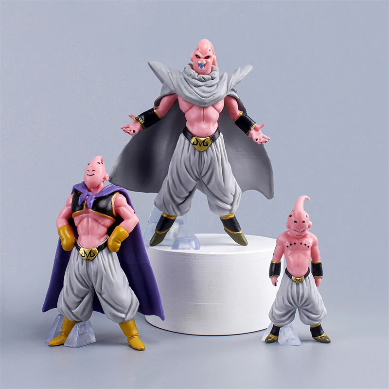 8Pcs/Set Dragon Ball Z Majin Buu Figure Toys DBZ Super Saiyan Action Figurine Anime Collection PVC Model Dolls Birthday Gift Kid