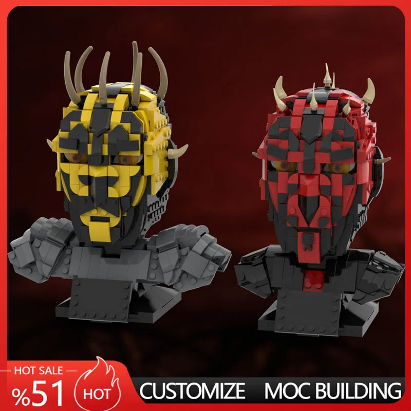 جديد خطة النجوم MOC Nightbrother Savage Opress MOC سفينة الفضاء معركة نموذج بنة العمارة التعليم التجمع لعبة مجسمة