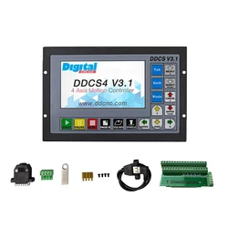 新着! Ddcsv3.1スタンドアロンモーションコントローラーオフラインコントローラーサポート3軸/4軸USBcncコントローラーインターフェイス