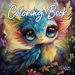 1pc, Teen Girls Coloring Book - Teen Coloring Book - 30 Sheets, 8.3x 8.3in, For Adult Stress Relief, Christmas, Halloween Gifts