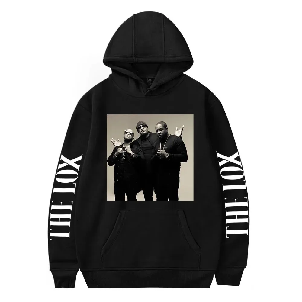 The lox hoodie hoodie hoodie male hip hop age school y2k style hoodies autumn oversized female harajuku pullovers casual sweater
