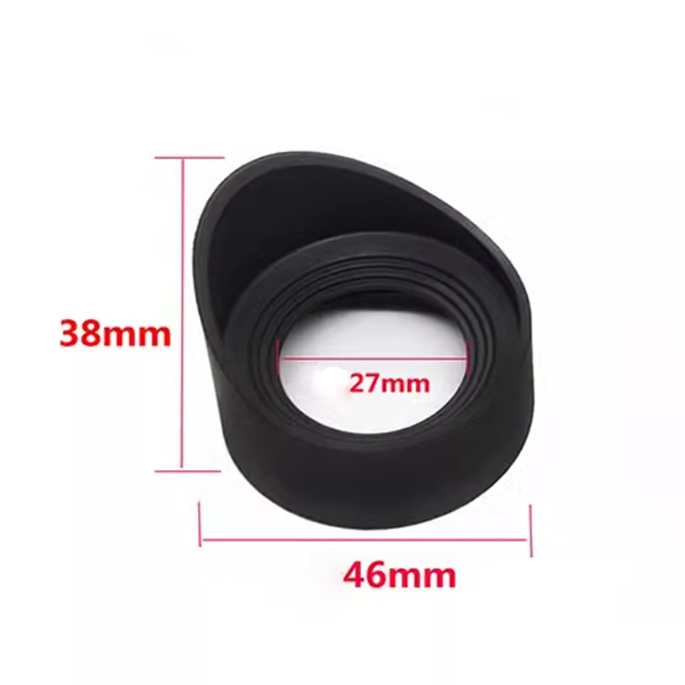 Imagem -02 - Monóculos Binóculos Observação de Pássaros Escopo Ocular de Borracha Protetores de Olho Copos Terno Dobrável para 10x42 8x42 10x50 Peças 4248 mm