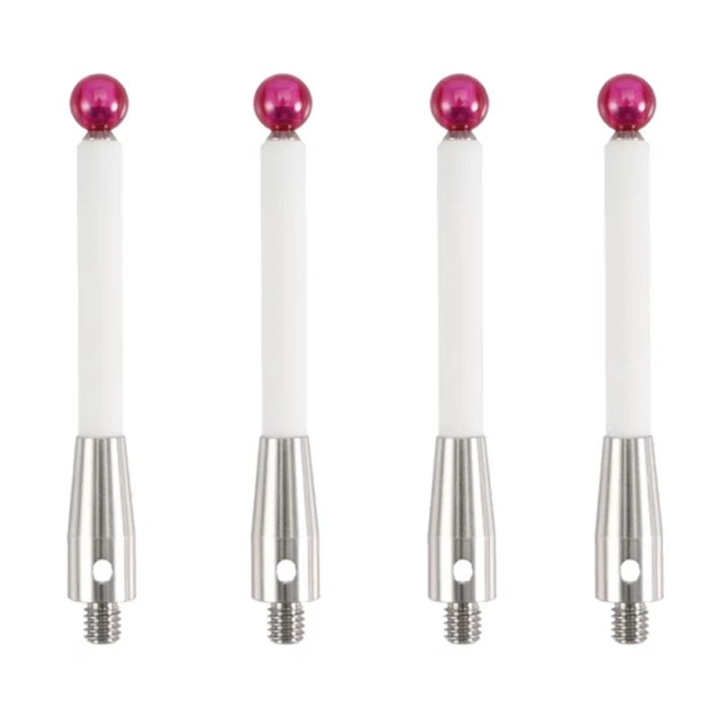 1PC M4 Ruby Ceramic Stylus A-5000-3709 3712 6mm Probe Measuring Needle for Renishaw CNC Machine Touch Probe Sensor Tool