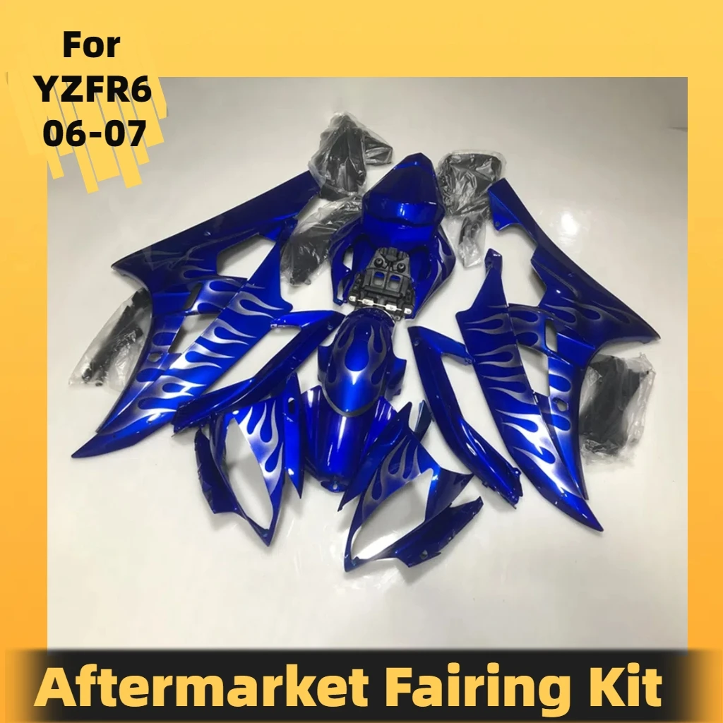 

Injection Fairing Kit for YAMAHA R6 06 07 ABS Prime Aftermarket Motorcycle Customizable Fairings R6 2006 2007