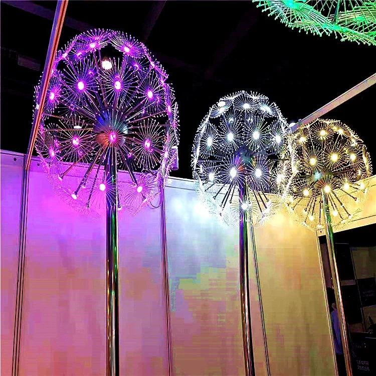 Chinese Factory In Stock Supply Outdoor Waterproof Christmas Decoration Holiday LED Dandelion Tree Light, LED Dandelion Light