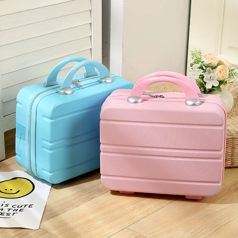 

14 Inches Small Portable Mini Makeup Travel Case Storage Box Gift Set, Ideal for Cosmetics and Souvenirs Organizador