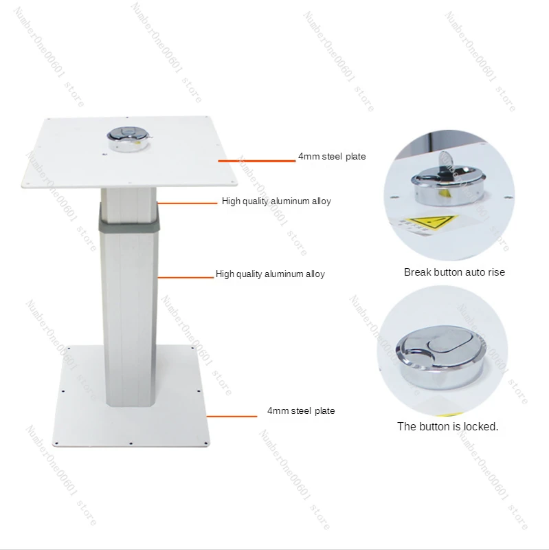 Tatami Pneumatic Lift, Automatic Hydraulic Lifting Table, Platform, Coffee Table