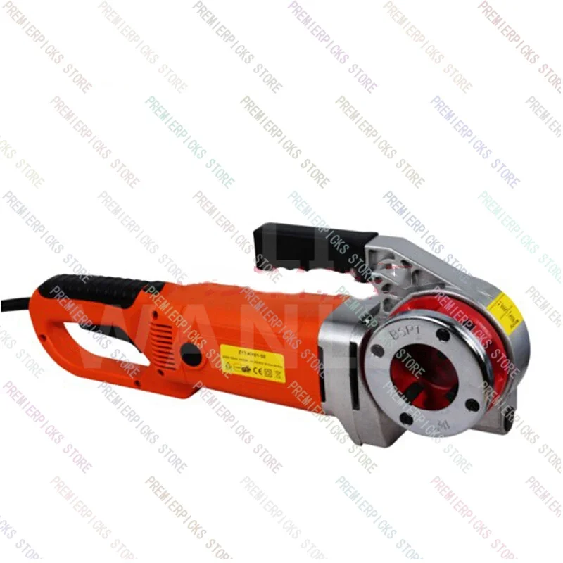 30 Type Portable Hand-Held Electric Pipe Threading Machine 220v/2000w Household Hinged Plate Galvanized   Tool