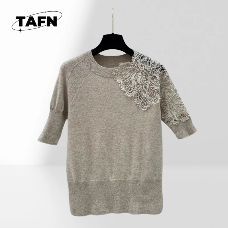 25 populaire Style européen et américain avancé cachemire chaud Banquet femmes imprimé épaule gauche à la mode Simple Niche