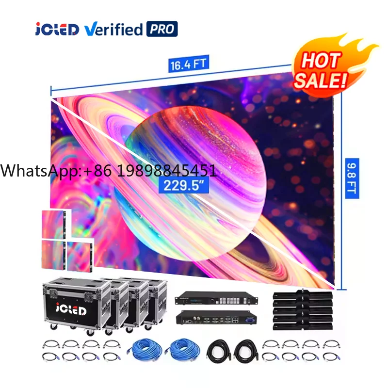 

Event Rental P3.91 Large Led Screen 5m X 3m Outdoor Led Display for Party Nightclub P2 Full Color Indoor Led Screen for Church