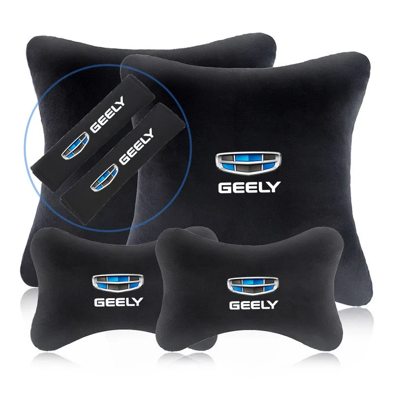 Car Headrest For Geely GC5 GC6 GC7 GC9 GE GX2 Panda  Auto Headrest Neck Support Lumbar Cushion Soft Neck Pillow Car Accessories