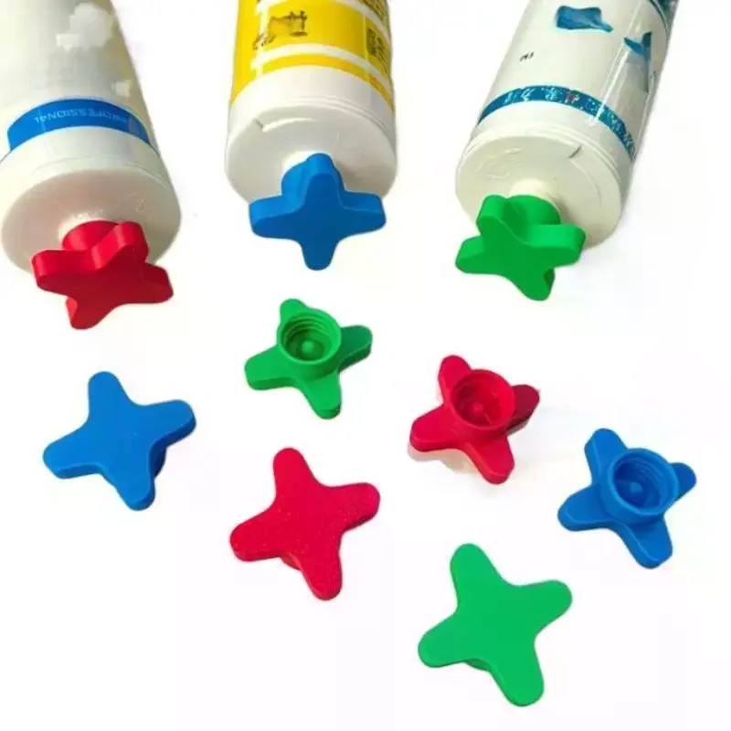 6Pcs Universal Sealant Saver Cap Glue Nozzle Cleaner Anti Drying Silicone Caulk Tube Cover For Standard Caulking Guns DIY Tools