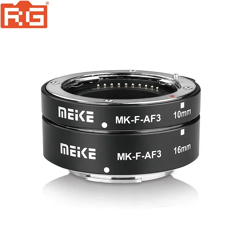 Meike MK-F-AF3A Auto Focus Macro Extension Tube 10mm 16mm for FUJIFILM XPro-2 X-Pro1 X-T1 X-A2 X-E2 X-H1 X-E3 X-E2s X-M1 X-A5