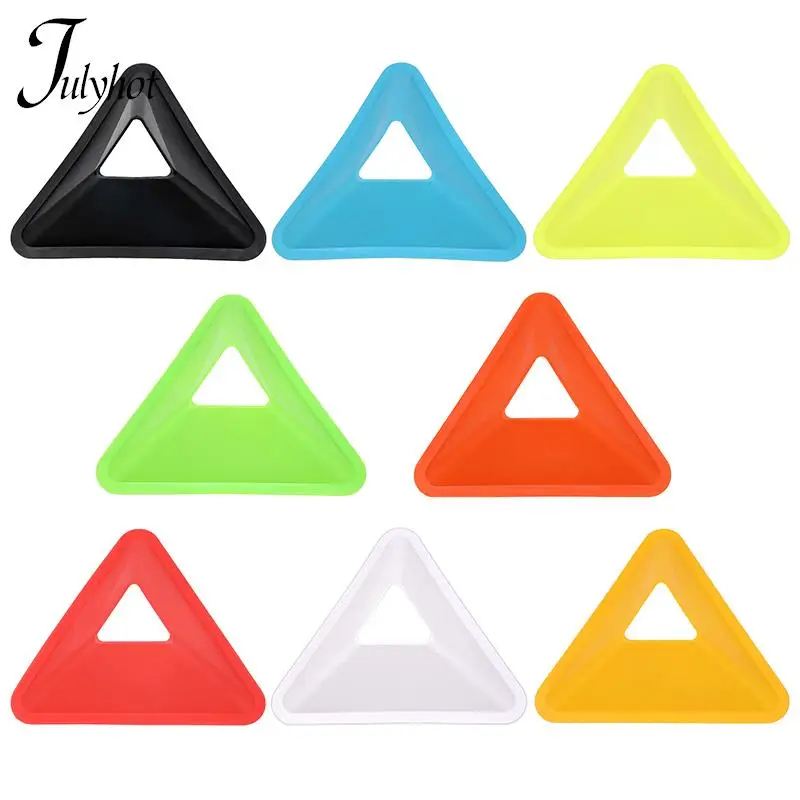 

1PCS Football Training Disc Triangle Soccer Practice Field Marking Agility Training Cones Portable Equipment for Kids Adult