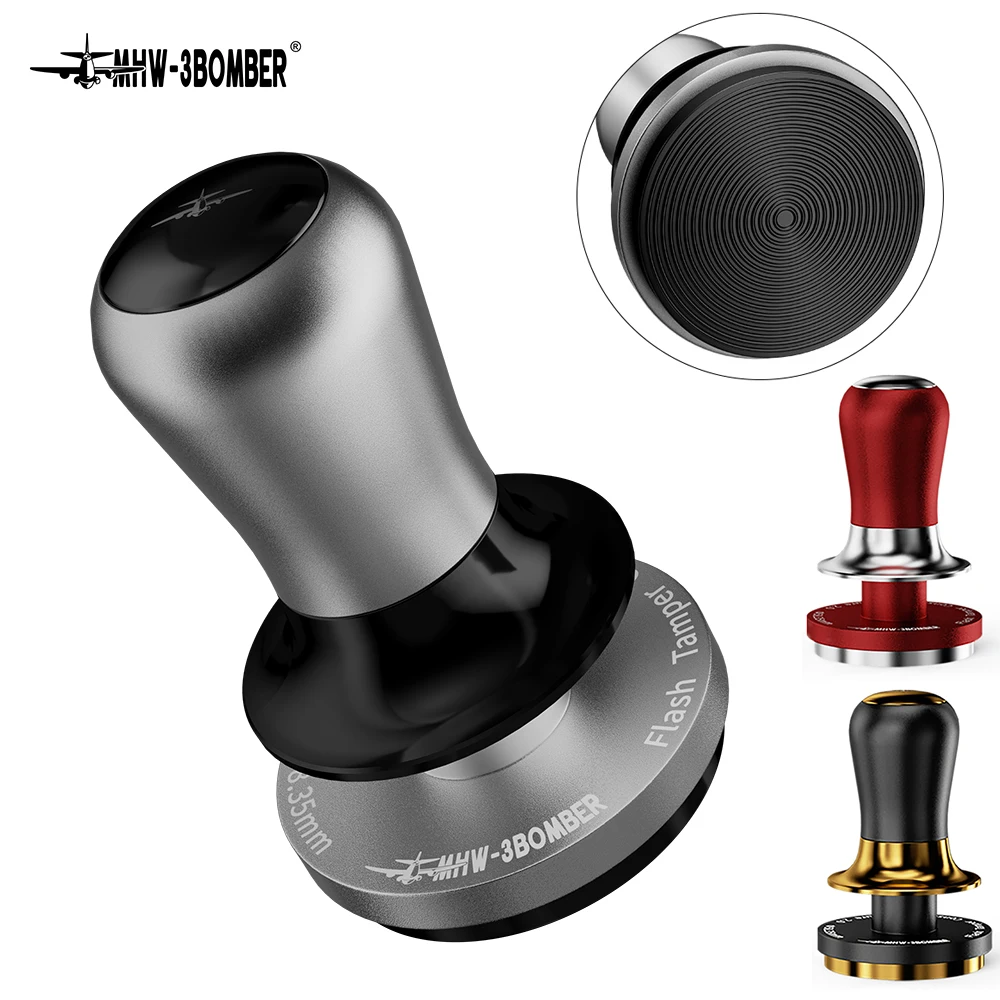 

MHW-3BOMBER 58.3mm Coffee Tamper with Spring Loaded Calibrated Espresso Tamper 30lbs Espresso Hand Tamper Barista Accessories