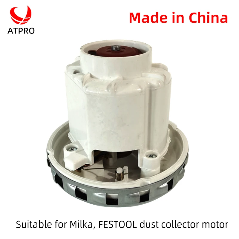 Dust Collector Motor Motor For MIRKA,FESTOOL Dry Mill Vacuum Cleaner Accessories Motor Dust Collector Fan 1200W