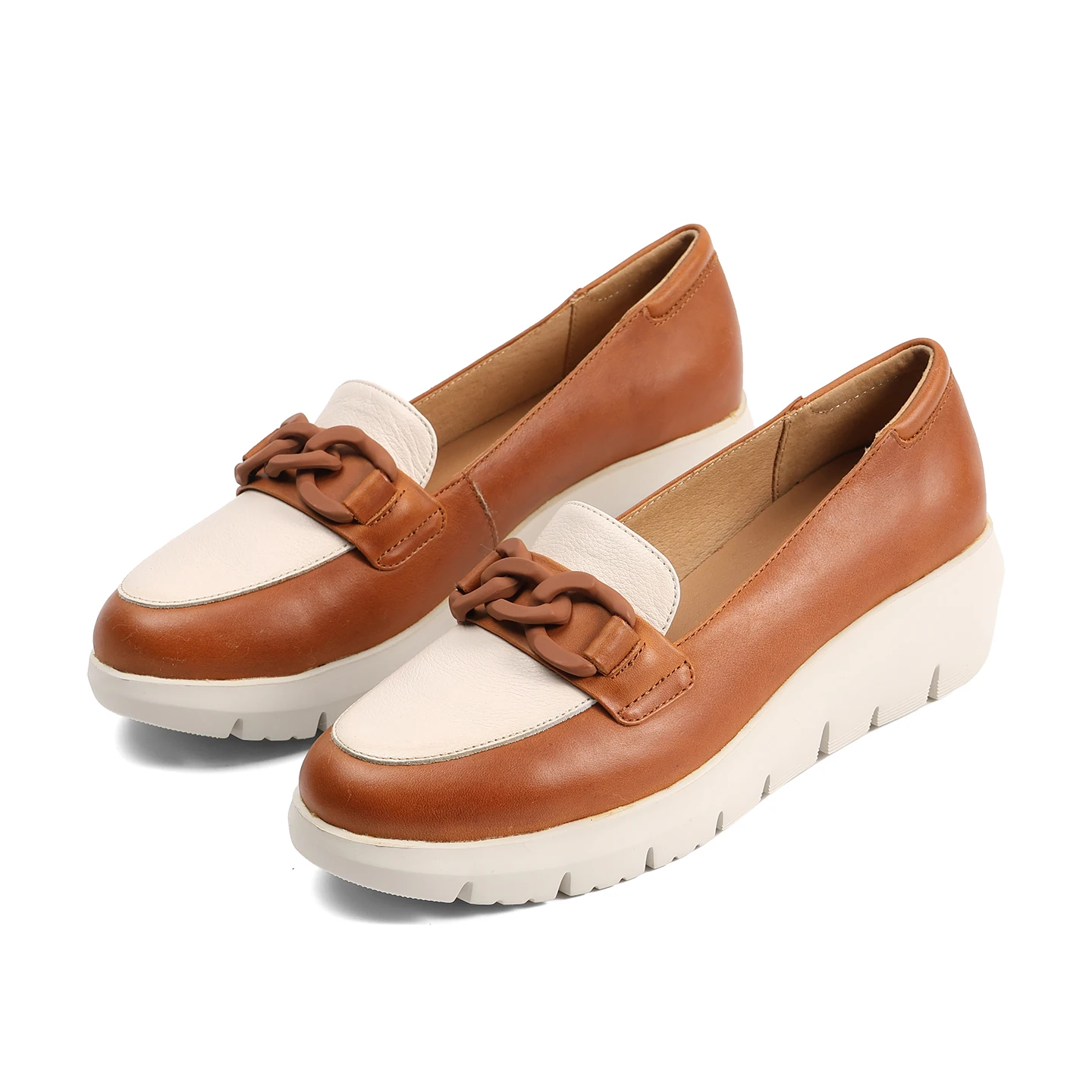 Office Lighting Decor - Sapatos femininos Keerygo em couro legítimo