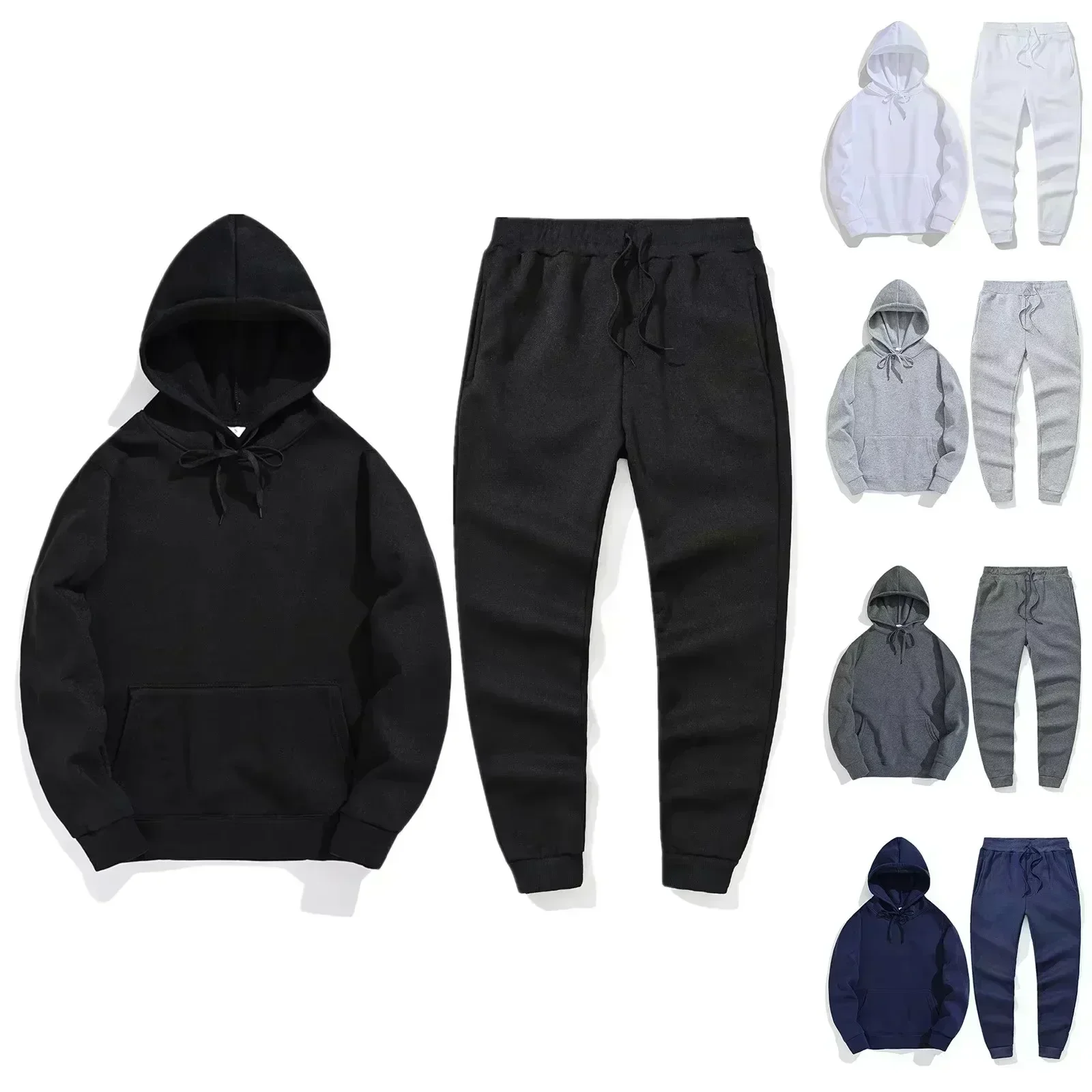 Neuer Trend: 2000er Jahre Herrenmode, Harajuku Gothic-Muster, Sport-Hoodie, Retro-Punk, Hip-Hop, lässige Streetwear – Detail 2