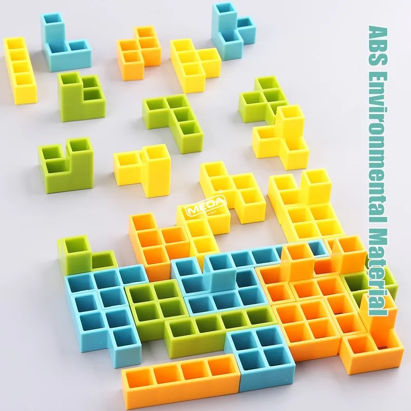 كتل التراص التوازن 32 قطعة لعبة برج أرجوحة عالية اللبنات كومة ل 2 لاعبين ألعاب ممتعة لعب هدايا أعياد ميلاد للأطفال