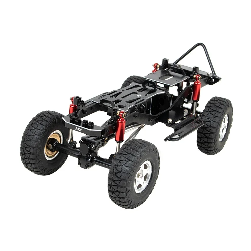 KYX Racing Metal Chassis Frame Upgrade Kit Upgrades Parts Accessories for 1/24 RC Crawler Car Axial SCX24 90081